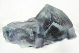 Cubic Fluorite Crystal Cluster with Cassiterite -Yaogangxian Mine #215774-1